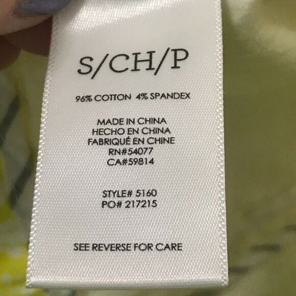 CAbi Field Jacket Daisy Spring Yellow Floral 5160 Womens Small Button Cotton - Picture 4 of 11